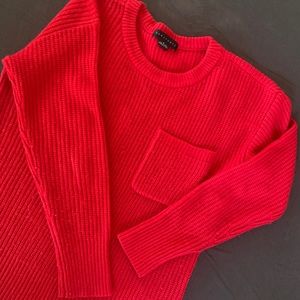Women’s Red, Sanctuary sweater. Size Medium.